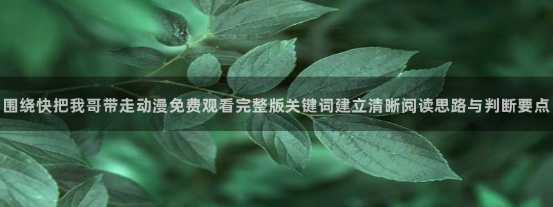 连载动画